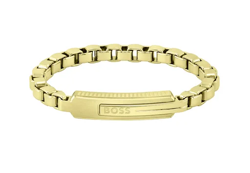 Hugo Boss Brățară decentă placată cu aur Orlado 1580357M 17,5 cm