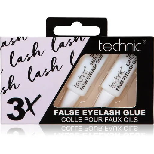 Technic Cosmetics False Eyelash Glue adeziv pentru gene false 3x1 ml