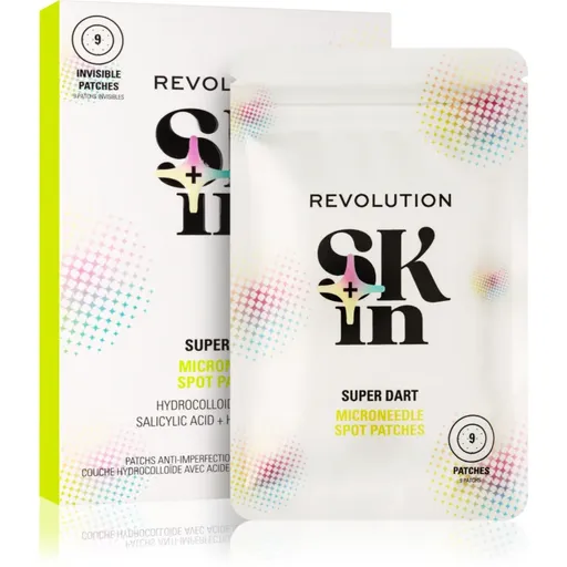 Revolution Skincare Skindividual Clearly Clarify Salicylic Acid Hydrocolloid Spot Patches plasturi pentru piele problematică 9 buc