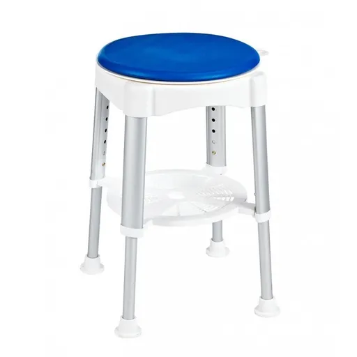 Scaun de duș rotund, 59 cm