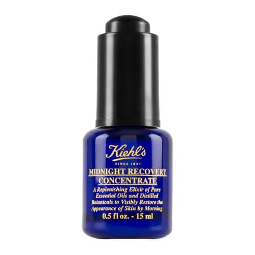 Kiehl's Ser cu ulei regenerativ pentru aspectul proaspăt al tenului (Midnight (Midnight Recovery Concentrate) 15 ml