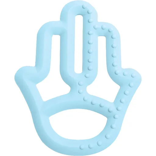 Minikoioi Teether Silicone jucărie pentru dentiție 3m+ Blue 1 buc