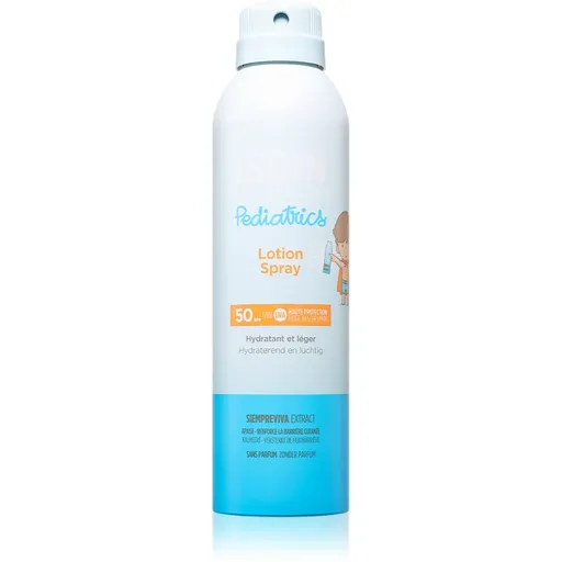 ISDIN Pediatrics Lotion Spray cremă pentru plaja Spray pentru copii SPF 50 250 ml