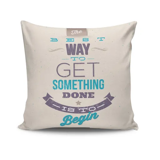 Husa de perna, NKRLNT-036, 43x43 cm, Multicolor