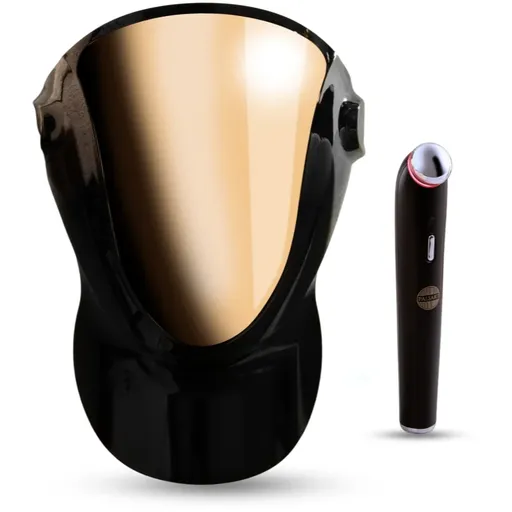 PALSAR7 Exclusive Set Professional LED Mask & Galvanic Iron set la un preț mai avantajos Black/Gold