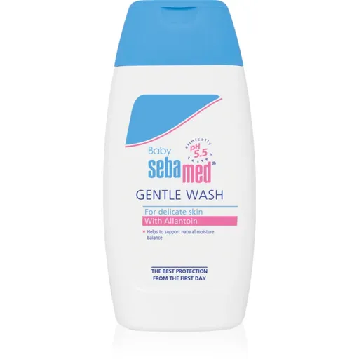 Sebamed Baby Wash Lotiune pentru spalare cu efect catifelant pentru corp si par 200 ml