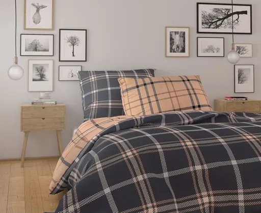 Lenjerie de pat din bumbac NORDIC COLLECTION Káro