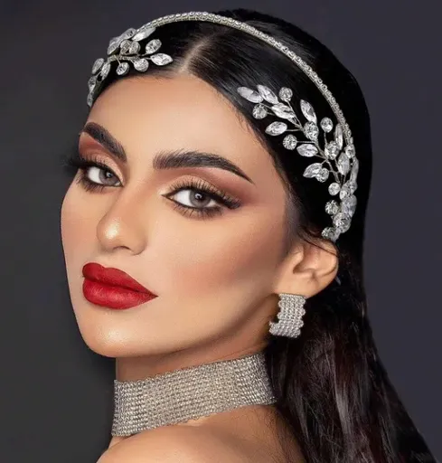 Accesoriu (Bentita) Par cu Cristale Glamorous Decor - 15093036