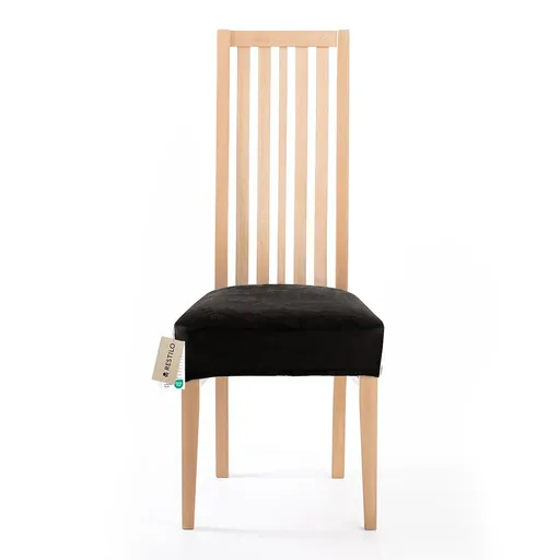 Restilo Husă pentru scaun Sento negru, 40 x 40 + 5 cm, negru