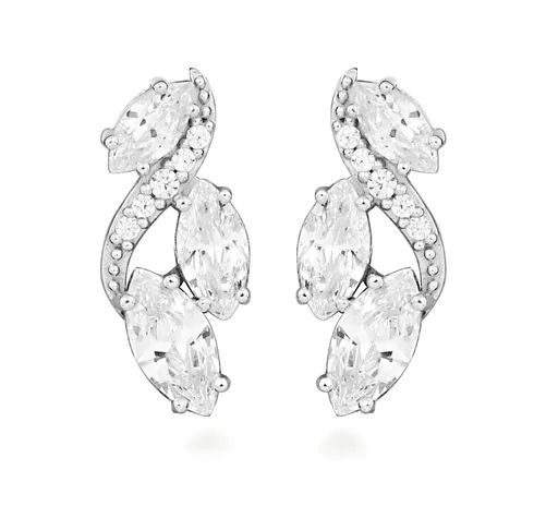 Silver Cat Cercei lucioși din argint cu zircon cubic Classics SC595