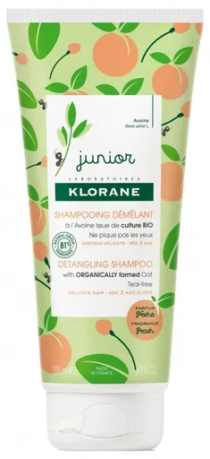 Klorane Șampon pentru copii Junior (Detangling Shampoo) 200 ml