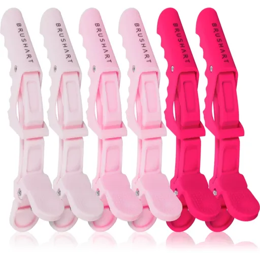 BrushArt Hair Crocodile sectioning hair clips agrafe de par 6 buc