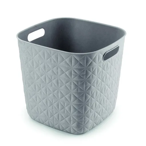 Coș cubic Curver Softex, gri, gri