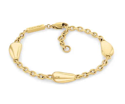 Calvin Klein Brățară elegantă placată cu aur Radiant Drops 35000604