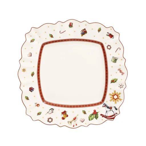 Farfurie pătrată, 28.5 x 28.5 cm, colecția Toy's Delight - Villeroy & Boch