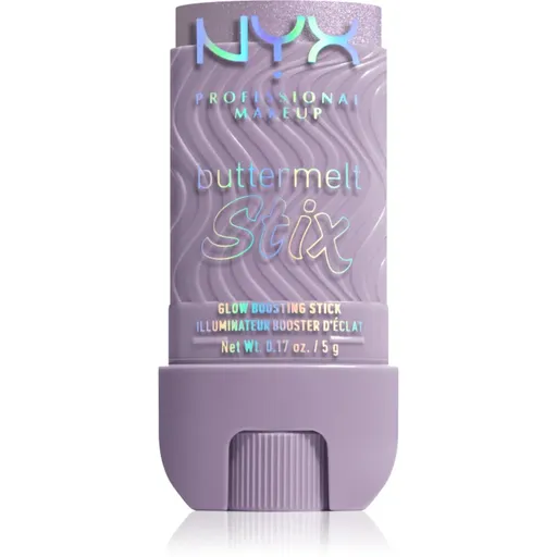 NYX Professional Makeup Buttermelt Glow Stix Stick Strălucire culoare 02 Love At First Melt 5 g