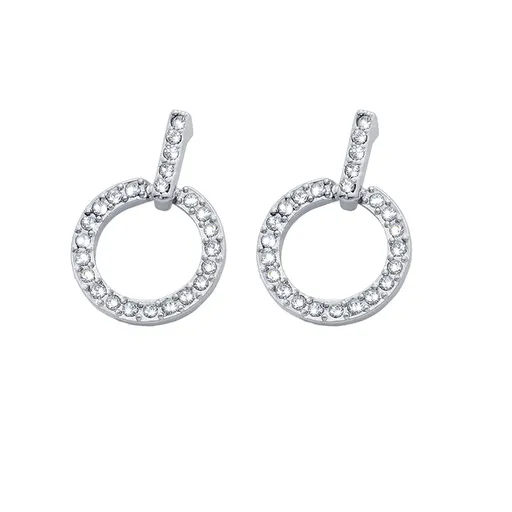 CRYSTalp Cercei fermecatori cu cristale Circle 42146.R