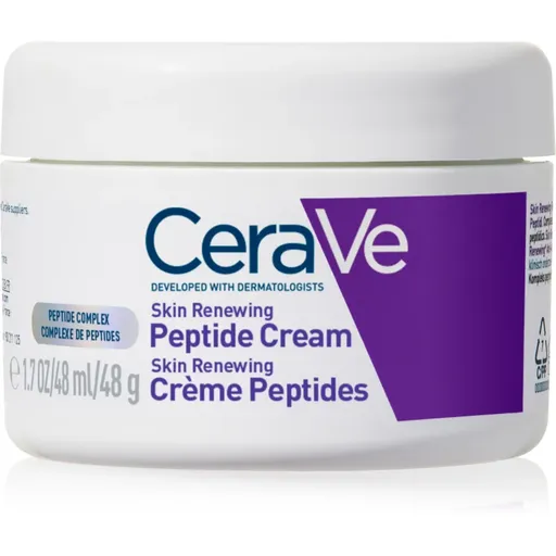 CeraVe Skin Renewing Peptide Night Cream cremă regeneratoare de noapte, pentru refacerea densității pielii 48 g