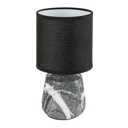 Lampă de masă Rabalux 74066 Nalisa, cilindrică, negru, negru