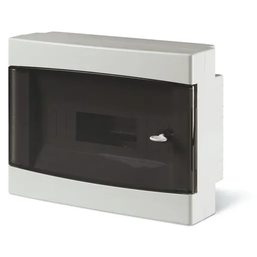 Tablou PT 12M, Scame 673.2012B, IP40 montare aplicata 12 module, 326x250x108mm, ALB