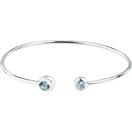 Morellato Brățară solidă din argint pentru femei cu topaze Tesori Eterni SAXN35