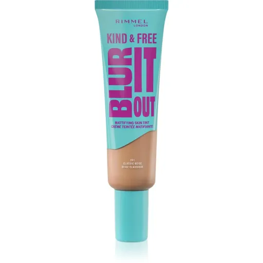 Rimmel Kind & Free Blur It Out machiaj ușor de hidratare SPF 20 culoare 201 Classic Beige 30 ml