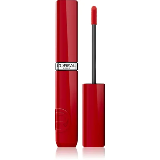 L’Oréal Paris Infaillible Laque Resistance Ruj de buze lichid, de lunga durata ofera hidratare si stralucire culoare 420 Le Rouge Paris 4.3 ml