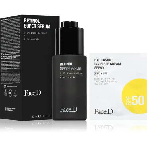 Face D Retinol Super Serum ser antirid cu retinol cu ulei 30 ml