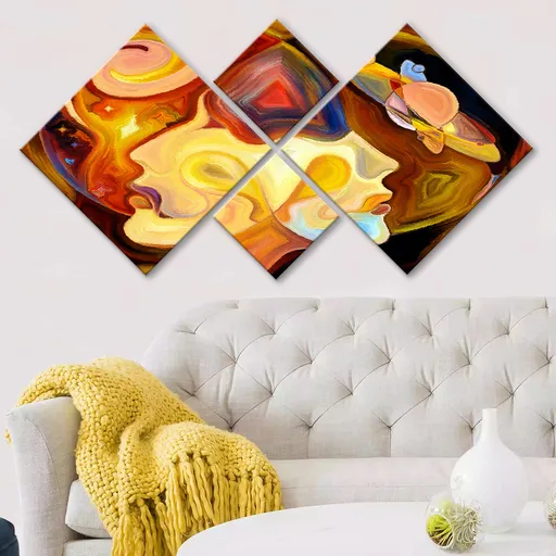 Pictură decorativă MDF, 4MDF1069277036, Imprimat UV, Multicolor