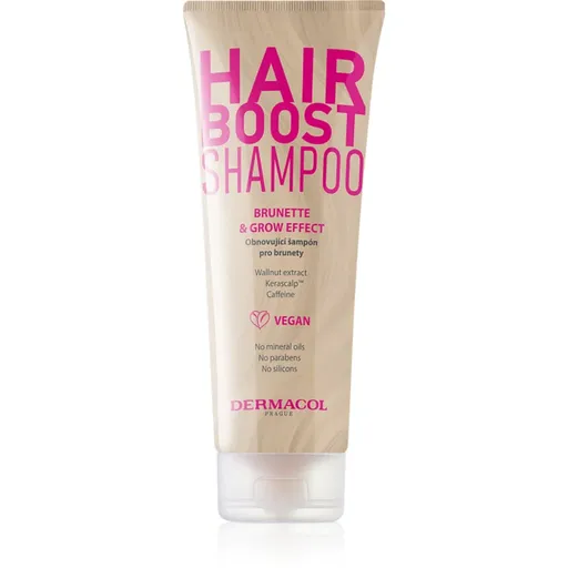 Dermacol Hair Boost Brunette șampon regenerator pentru nuante de par castaniu 250 ml