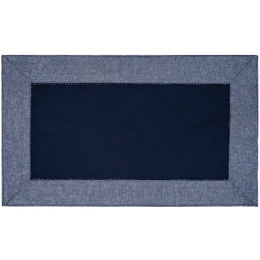 Suport farfurie Heda albastru închis, 30 x 50 cm