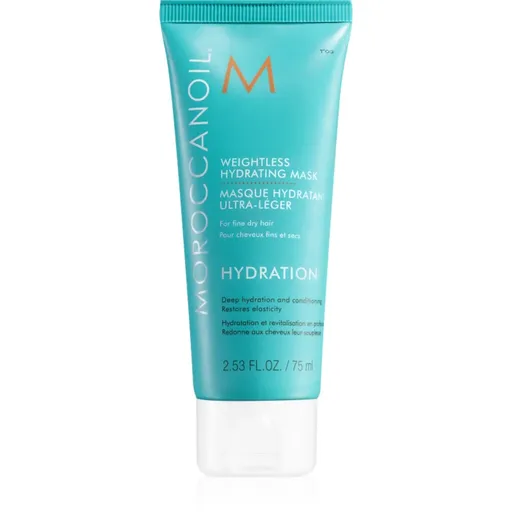 Moroccanoil Hydration Weightless Hydrating Mask mască de hidratare profundă pentru par uscat si fragil 75 ml