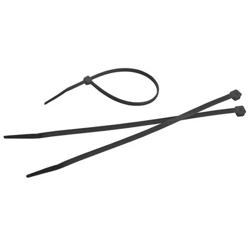 Colier din nailon pentru cabluri 3,6x200 mm negru