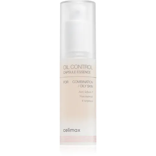 celimax Oil Control Capsule Essence esență cu efect iluminator pentru ten gras si problematic 30 ml