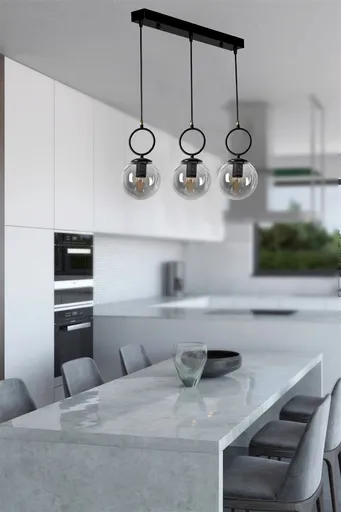 Lustra, Opviq, 846STL2822, Negru