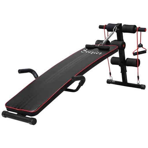 HOMCOM banca fitness multifunctionala, reglabila 56.5x136 cm | Aosom Romania
