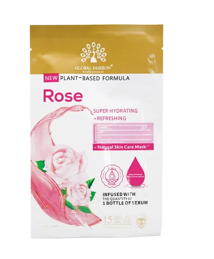 Masca Faciala, Super Hidratanta si Revigoranta Trandafir, 10 bucati