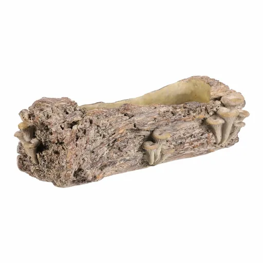 Ambalaj din beton - ghiveci, lemn cu ciuperci, 49x 21 x 15 cm, 49 cm