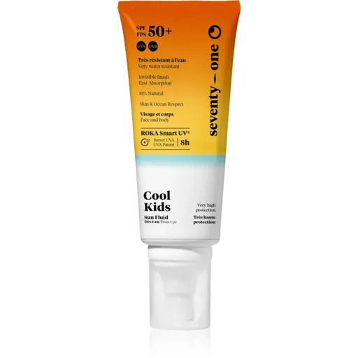 SeventyOne Cool Kids SPF50+ spray pentru protectie solara pentru copii corp si fata SPF 50+ 100 ml