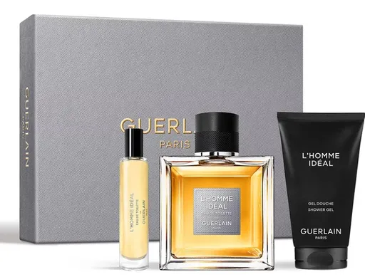Guerlain L’Homme Ideal - EDT 100 ml + gel de duș 75 ml + EDT 10 ml