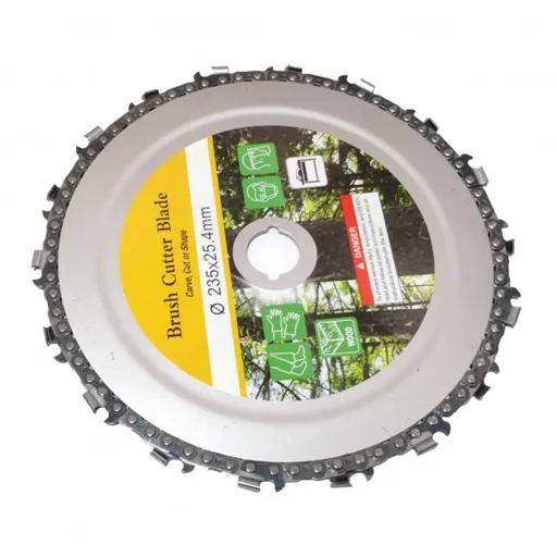 Disc Motocoasa cu Lant de Drujba 235mm x 25.4 mm