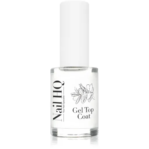 Nail HQ Gel Top Coat lac de unghii/parte sus fără utilizarea lămpii UV/LED 10 ml