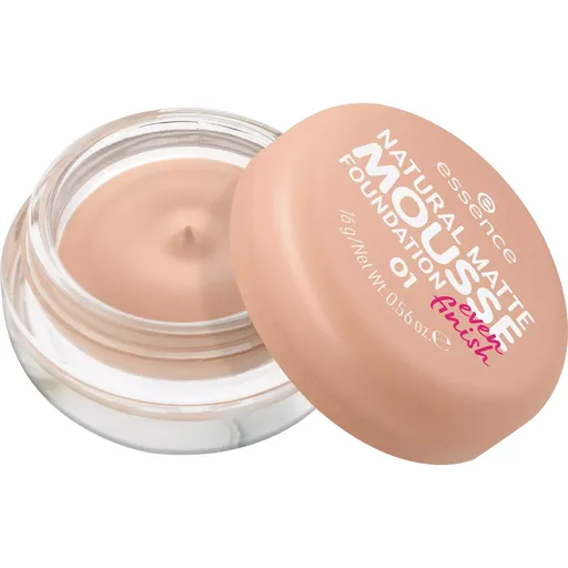 essence Fond de ten spumă Natural Matte (Mousse Foundation) 16 g 01