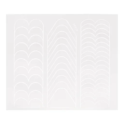 Benzi pentru manichiura frantuzeasca 01 Oranjollie