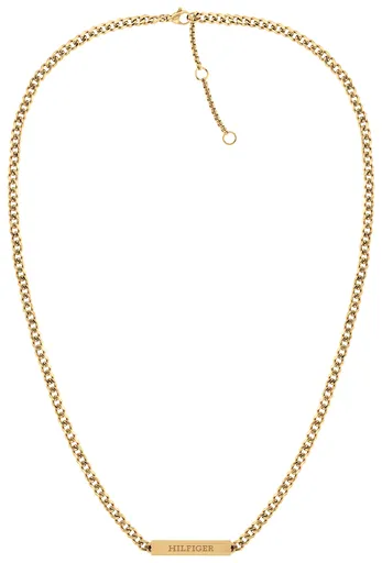 Tommy Hilfiger Colier minimalist placat cu aur Layered 2780848