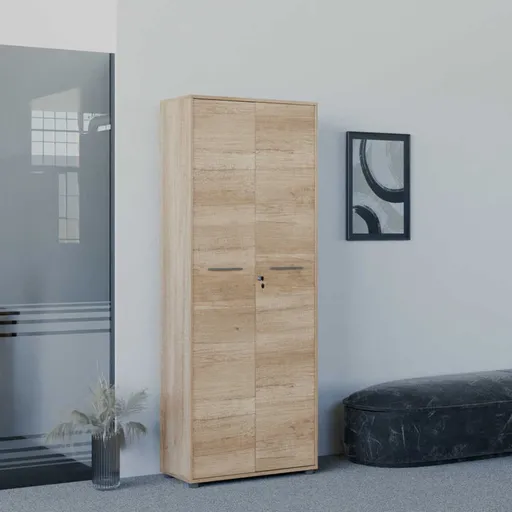 Corp biblioteca, Hanah Home, Nkt-555-Tt-1, 72x187x34 cm, Nuc deschis