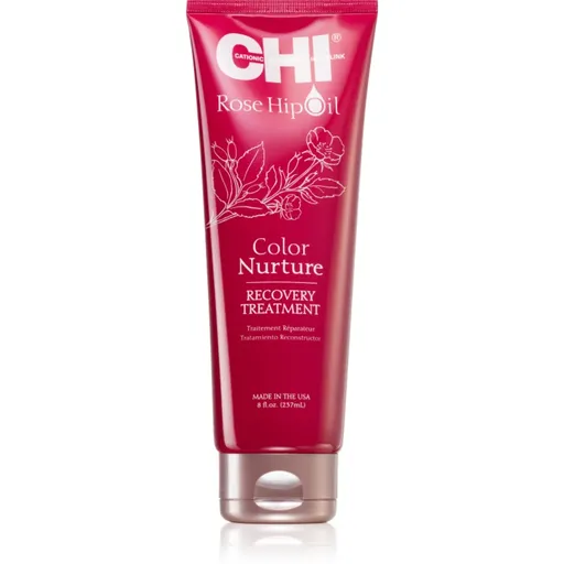 CHI Rose Hip Oil Recovery Treatment masca profund reparatorie pentru păr vopsit 237 ml