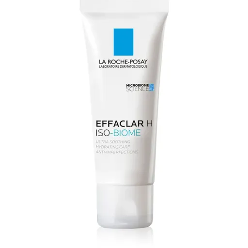 La Roche-Posay Effaclar H ISO-BIOME cremă hidratantă impotriva imperfectiunilor pielii cauzate de acnee 40 ml
