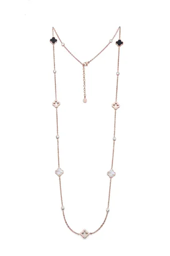 Oliver Weber Colier lung de lux cu zirconiu cubic desfătare Delight Freedom 12377RG