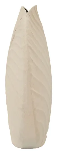 Vaza decorativa Dune, Mauro Ferretti, 32.5x32.5 cm, fier, crem